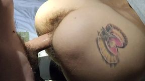 Stumbled on a Hairy Hottie Pleasuring Herself in My Garage, Banged Her in 4K