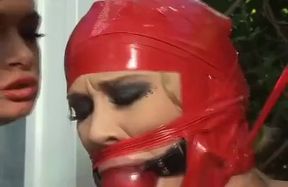 Bottle dildo sex toys and cock in ass