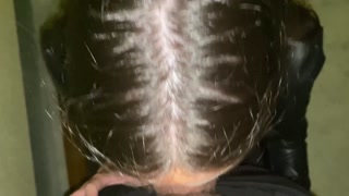 I Fucked Playful Stranger With Huge Ass In Black Leggings On The Staircase And Cum In Her Mouth