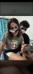 New Cute Couple Shruti Small Dick Blowjob