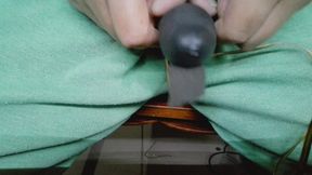 put on black latex gloves  part.2