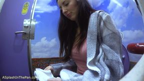 Slutty Sophia Has a Splash on the Train