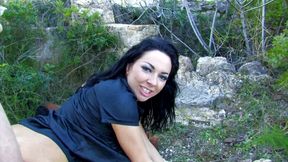 A Hot Policewoman Is Strike by Two Bad Guys and Punished with a Double Penetration