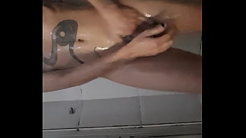 I cummed and flash shower