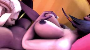 draenei demon girls eating eachother.