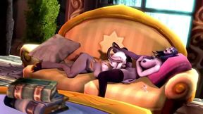 draenei demon girls eating eachother.