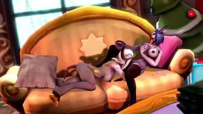 draenei demon girls eating eachother.