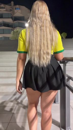 My boyfriend and I went to the port. from Barcelona and we end up