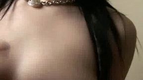Ex GF gives hot handjob in 3some with her former lover