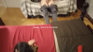 REAL CUCKOLD - SLUTTY WIFE GETS PREGNANT IN FRONT OF HORNED HUSBAND