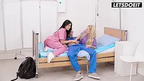 Sophia Locke, Nurse Naughty And Clea Gaultier - Lesbian Threesome - Clea, Jarushka & Sophias Naughty Nurse Games