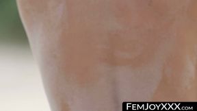 Flawless Shaved Pussy Tease in Slow Motion