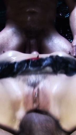 Oily Slickbird Isabel Ice Gets Gang Banged In The Dungeon   Clip 3