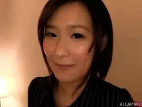 Morishita Masami Solo Pleasure Moaning While Gently Fingering Her Pussy