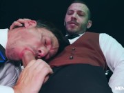 Threesome at Cine-X - John Brachalli, David Linset and Steve Jouret
