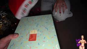 Step-Son gives Mommy an early Christmas present