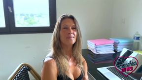 Milena, sexy milf, loves big cocks