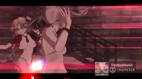 mmd r18 Follow The Leader KanColle Murasame Kashima sexy cosplay want to cum swallow anal fuck bitch 3d hentai