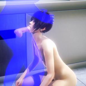 Yaoi Femboy - Jim Is Fucked in a Public Toilet Full