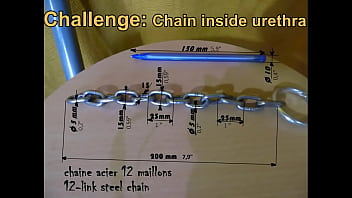 Challenge: Chain inside urethra