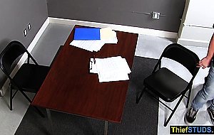 Muscle LP officer anal fucking an angry teen perp