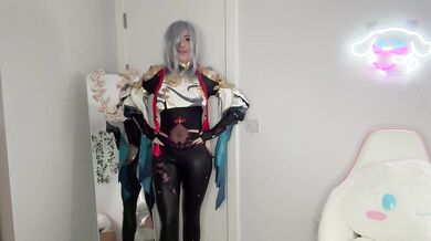 Sassy Black Cocktail Dress Hides Big Boobs And Big Ass That Explode In HD Solo