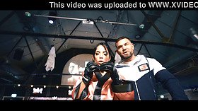 Megan Fiore & Danny D take on the big tit Cage fighter in Uncaged trailer