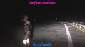 Outdoor Catsuit Naked Slutwalk