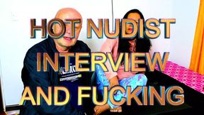 HOT NUDIST INTERVIEW WITH HAPPY ENGIND WITH ADAMANDEVE AND LUPO