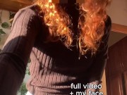 Dancing Just To Show You My Panties Like A Dirty Redhead Slut