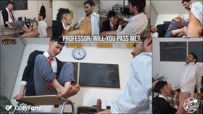 The student does whatever it takes to pass his grade | Bandido x Duckling
