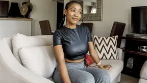 Big Tits Ebony Pussy Stretched Wide By Big Cock American Producer