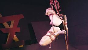 Kinky Life BDSM Bonadge &mdash;  Tattooed Girl Shibari Session
