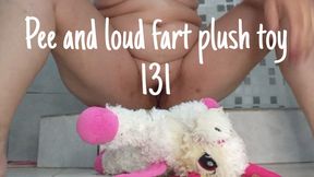 Pee and loud fart plush toy 131