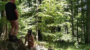 Wife enjoys outdoors