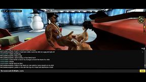 3D Cartoon Anime Chick Gets Fucked Hard In IMVU Game Session