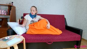 Impudent guy promised that sperm and blowjob are the best medicine for the treatment of coronavirus (Covid-19)! Hot role play porn 4k 60 fps full video by Nata Sweet