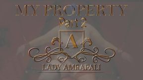 MY PROPERTY Part 2  Total lengts 4:40 minutes  Latexglove Latex Glove Breath Play Mouth Jerk Off Slave Pig Slut BDSM  LADY AMRAPALI  Herrin Mistress Domina