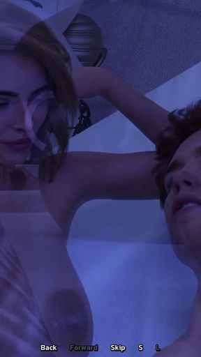 Unforgettable moment from &quot;My Hot Blonde Stepaunt Seduces Me, so I Creampied Her Pussy, Almost Caught! - 3D Hentai Animated&quot;