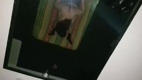 Redhead teen riding cock