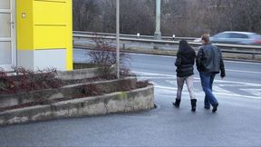 melone tits in public - erika