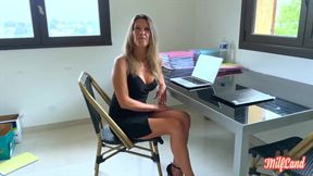 Watch Milena, the sexy blonde MILF, always get off with a hard fuck!