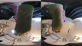 3DVR180 SUSU's toe crushed buttocks flattened