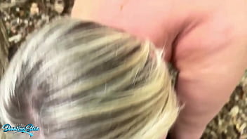 Fan Caught me making a movie in the Woods so I asked him to join for a Filthy MILFY PUBLIC THREESOME