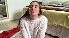 JOI - Big Ass Blonde Guiding Her Handjob