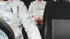 Beautiful girl caught fucking Uber driver in public