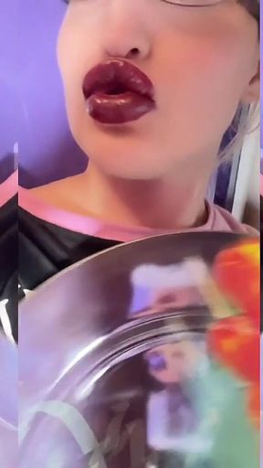 Glasses Pressed to Your Forehead - Asmr Into My Femme Clip by Findom Goaldigger