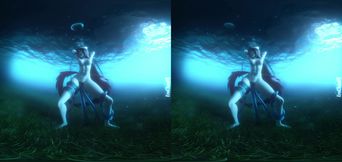 Albedo tentacle hentai - VR 3D porn