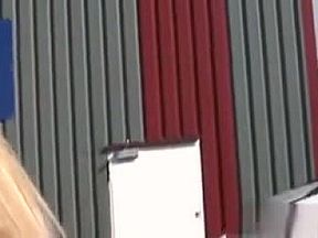 Playgirl is giving wild fellatio at the train station