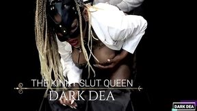 the kinky slut queen  dark dea  the kinky slut queen  dark dea  rides the huge  centaur xl  filling her pussy with lots of yellow cum part.2/3  hankey stoys&quo